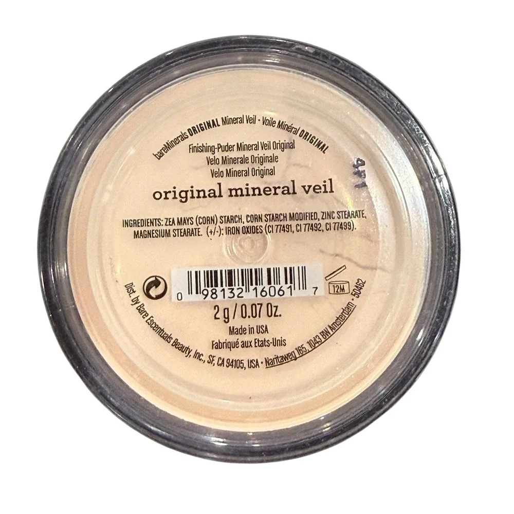 bareMinerals Original Mineral Veil Finishing Powder – Travel Size (0.07 oz / 2g)